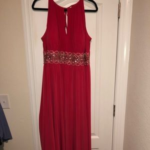 Gorgeous coral gown